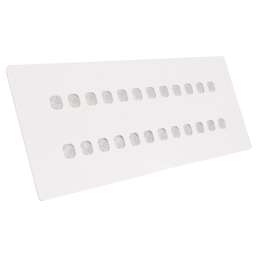 LAMP 18 D.D - 18 LED DİKDÖRTGEN Beyaz - Karışık(6500k+3000k) Kuyumcu Aydınlatma