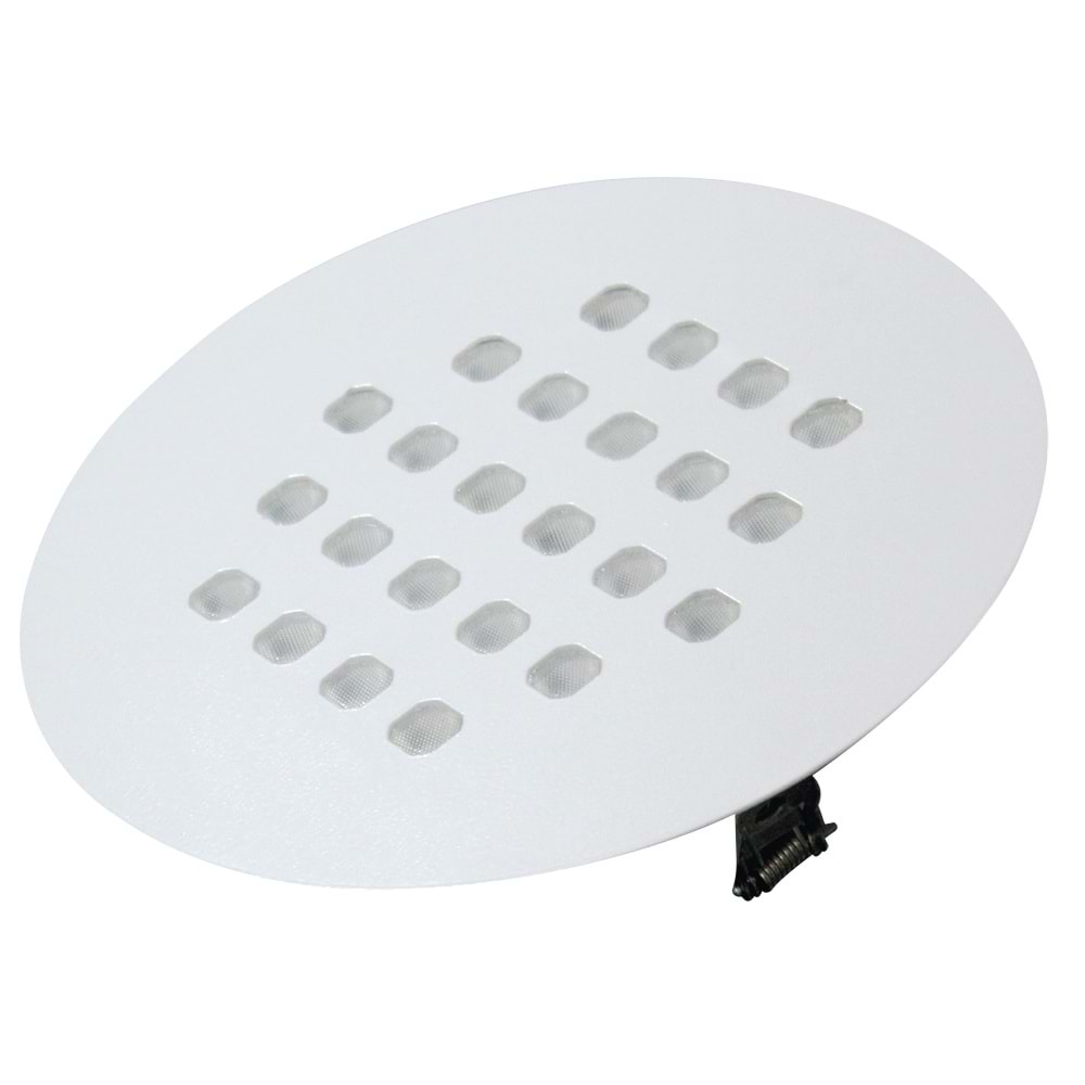 COMPACT 24 Y - 24 LED YUVARLAK Beyaz - Beyaz (6500K) Led Armatür