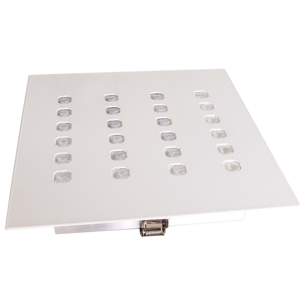 FPS 24 K - 24 LED KARE Beyaz - Karışık(6500k+3000k) Led Armatür