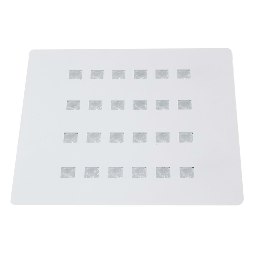 FPS 24 K - 24 LED KARE Beyaz - Karışık(6500k+3000k) Led Armatür