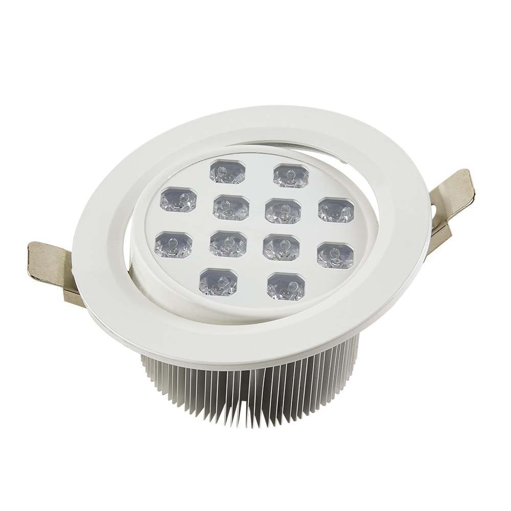 EDITE 12 Y.O.B - 12 LED YUVARLAK ÇERÇEVELİ Vitrin Aydınlatma