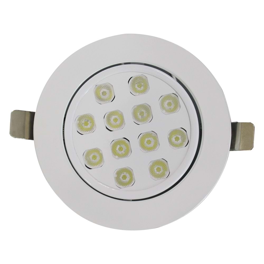 EDITE 12 Y.O.B - 12 LED YUVARLAK ÇERÇEVELİ Vitrin Aydınlatma