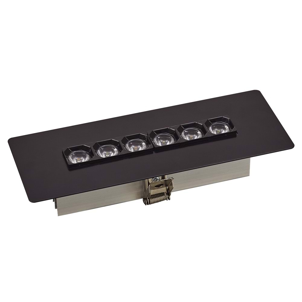 ONLYLIGHT 6 D.D - 6 LI TEKLI SIRA Siyah - Gün Işığı (3000K) Led Aydınlatma
