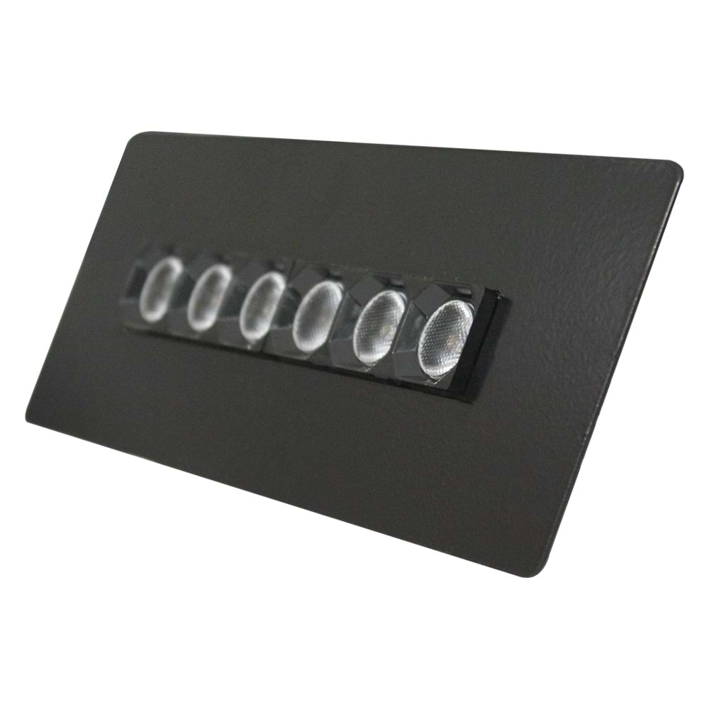 ONLYLIGHT 6 D.D - 6 LI TEKLI SIRA Siyah - Gün Işığı (3000K) Led Aydınlatma