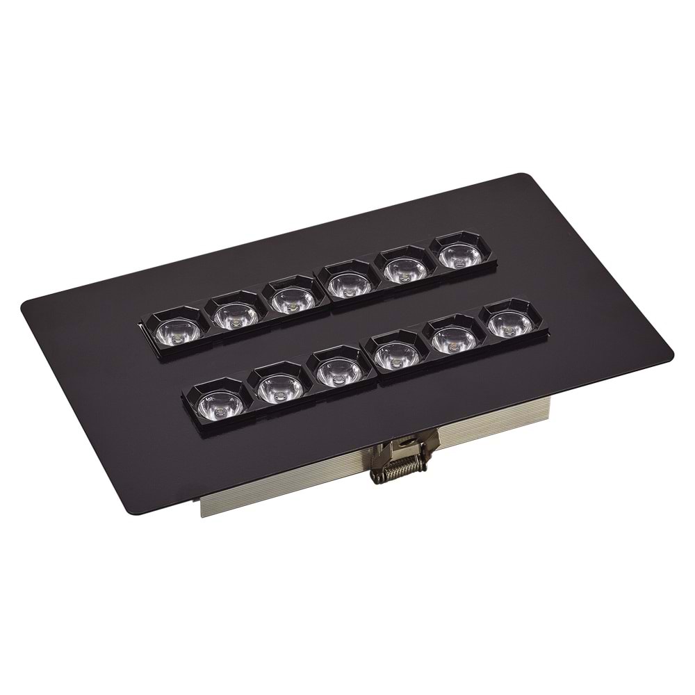 DUALLIGHT 12 D.D - 6 LI IKILI SIRA Siyah - Beyaz (6500K) Vitrin Aydınlatma