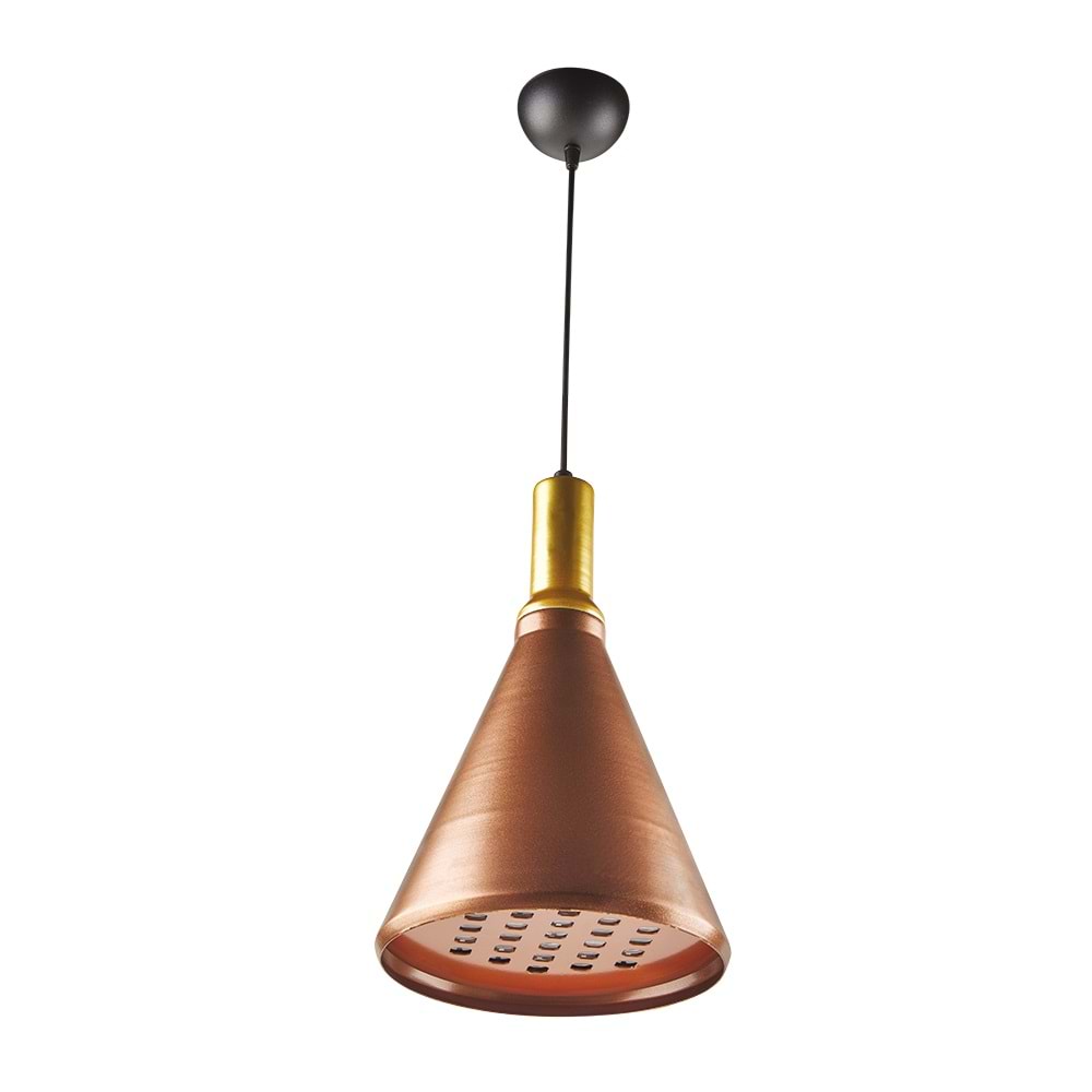 DANGINGLAMP 24 S - 24 LED SARKIT Bakır - Gün Işığı (3000K) Vitrin Aydınlatma