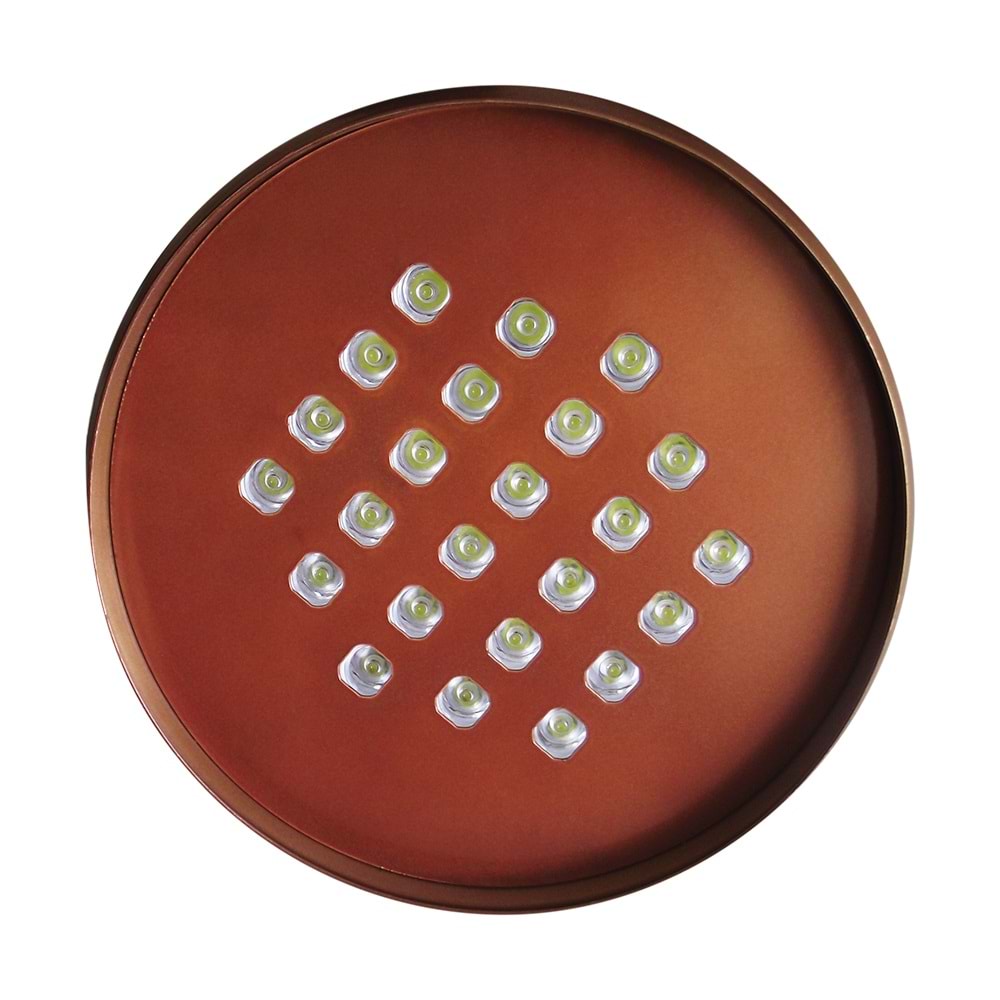 DANGINGLAMP 24 S - 24 LED SARKIT Bakır - Gün Işığı (3000K) Vitrin Aydınlatma