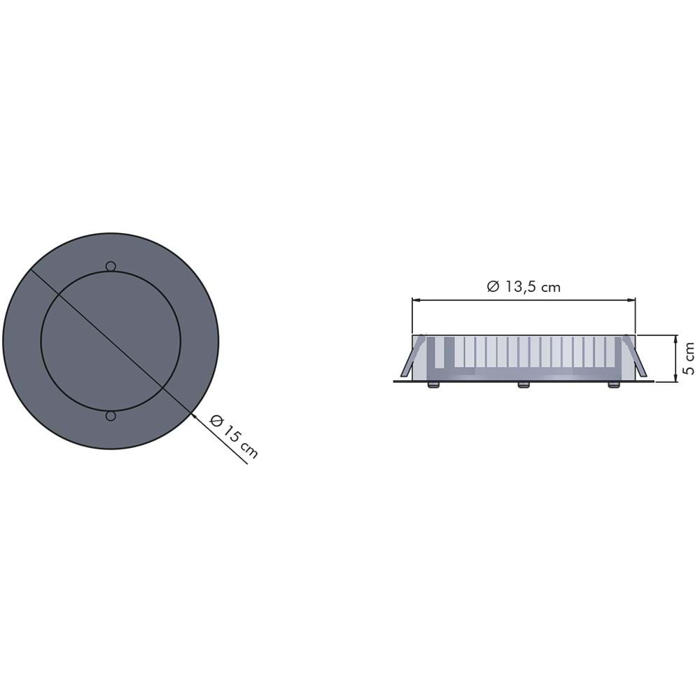 40 SMD Y - 40 LED Beyaz - Gün Işığı (3000K) Led Armatür