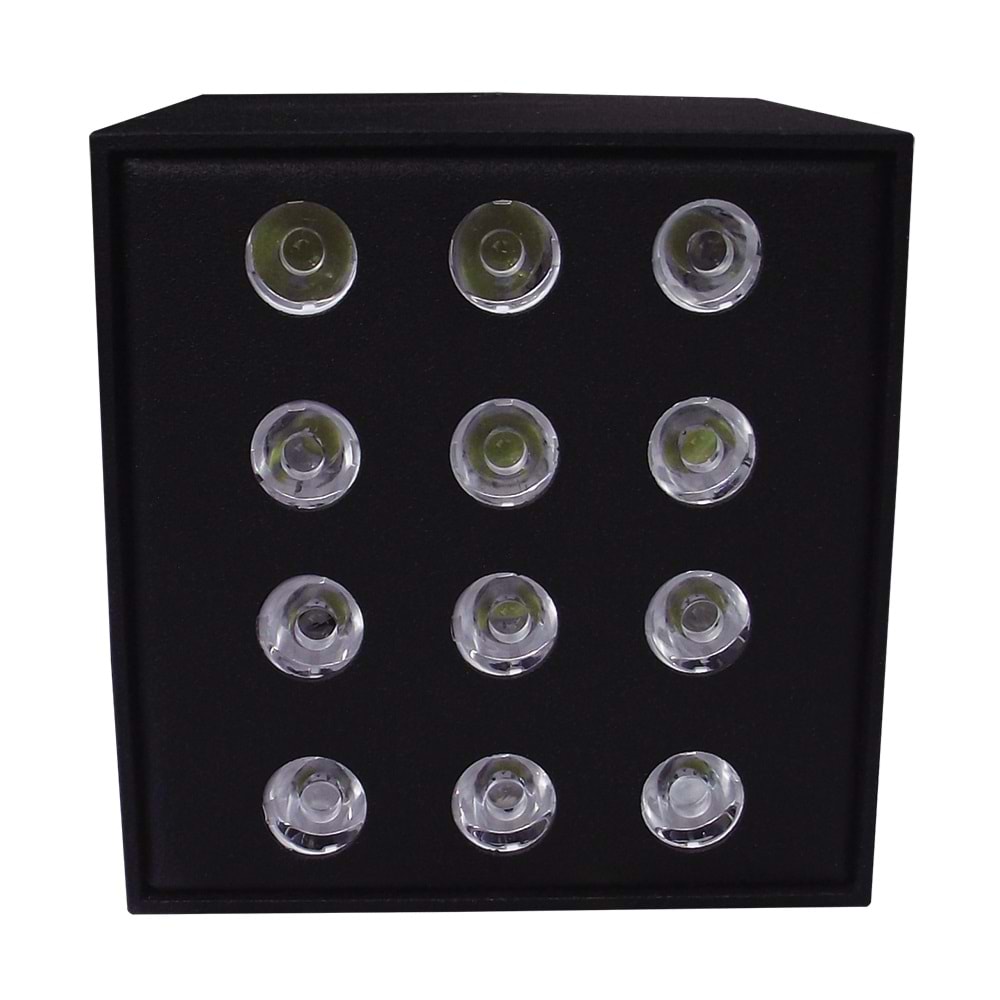 RUBIC-S 12 K Siyah - KoyuGünIşığı(2700K) Led Aydınlatma