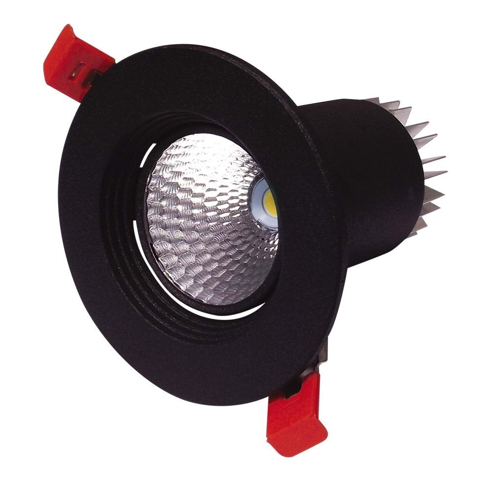 FAST LIGHT-SY Siyah - Beyaz (6500K) Led Armatür