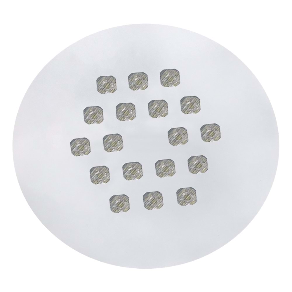 RETURNED 18 Y - 18 LED YUVARLAK Beyaz - Karışık(6500k+3000k) Led Aydınlatma
