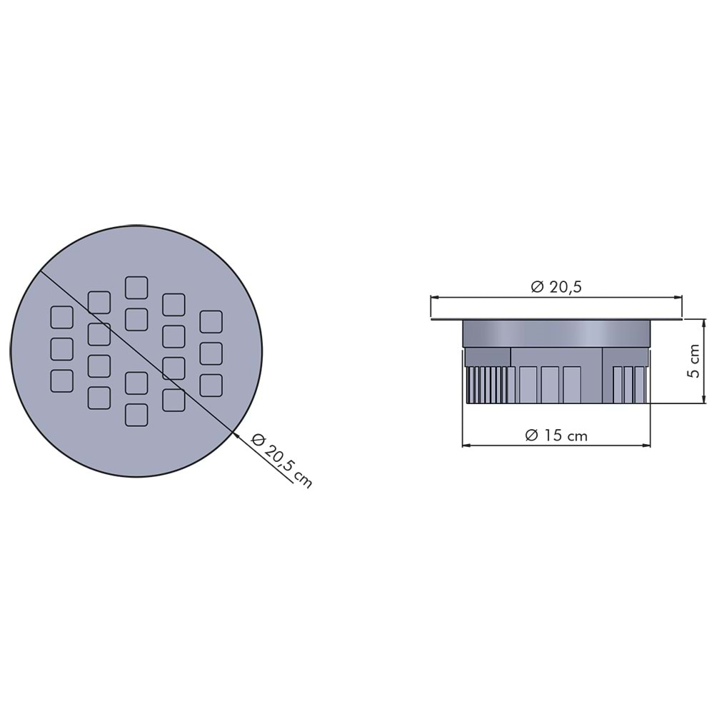 RETURNED 18 Y - 18 LED YUVARLAK Siyah - Karışık(6500k+3000k) Led Aydınlatma