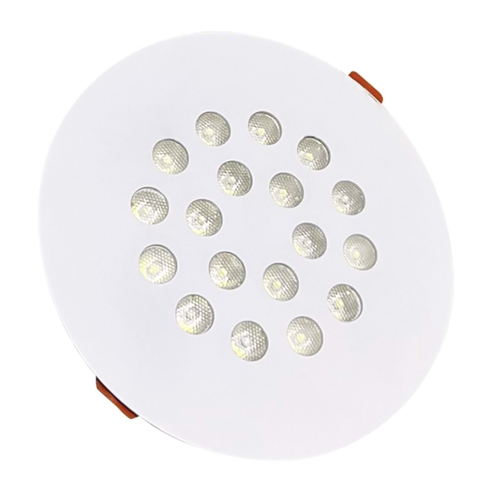 CALIBRE 18 Y - 18 LED YUVARLAK Beyaz - Gün Işığı (3000K) Led Aydınlatma