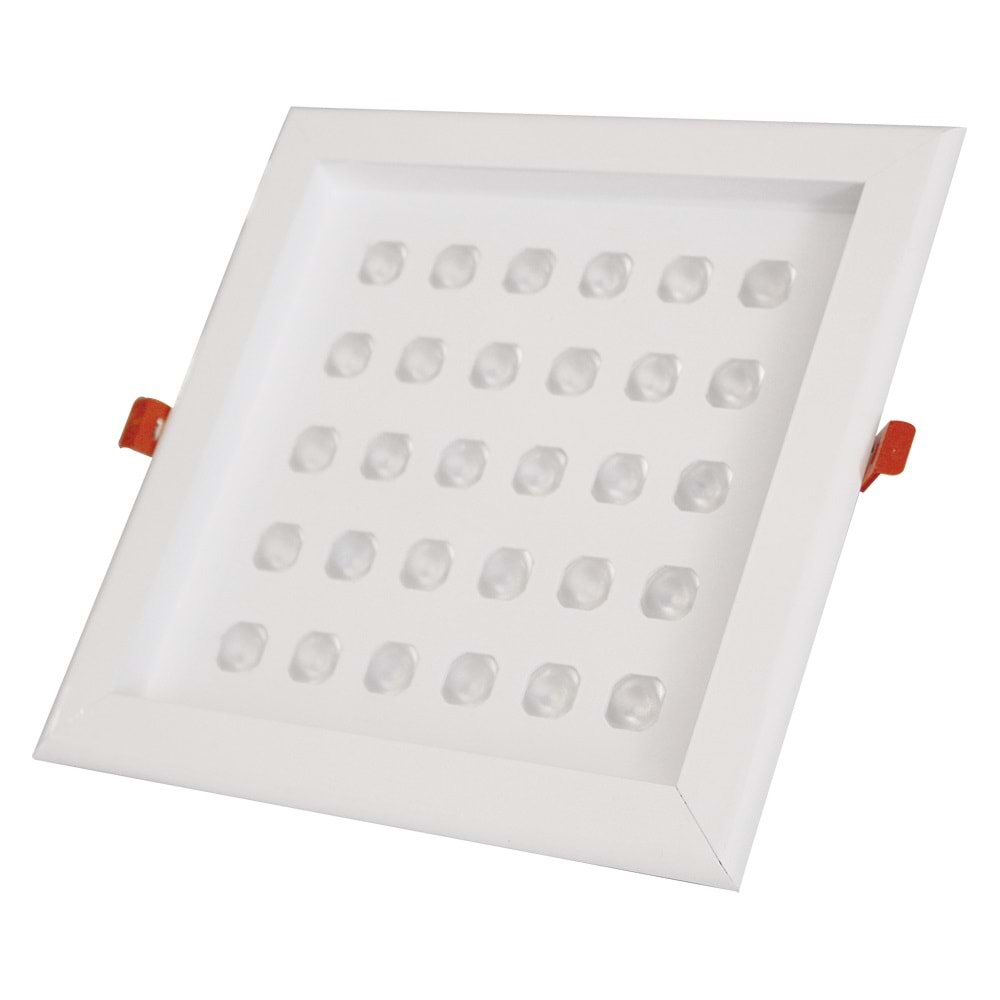 FPS 30 K.C - 30 LED KARE ÇERÇEVELİ Beyaz - Gün Işığı (3000K) Vitrin Aydınlatma