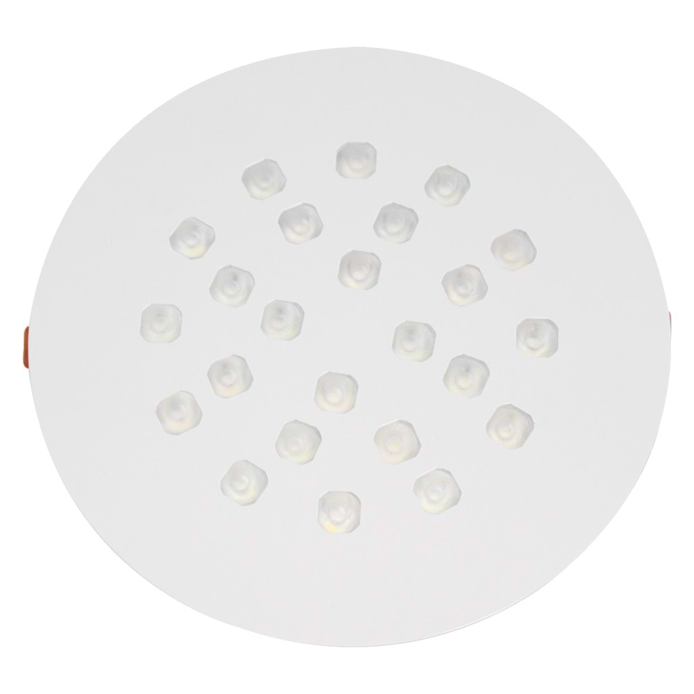 EKO 24 Y - 24 LED EKONOMİK YUVARLAK Beyaz - Beyaz (6500K) Led Armatür