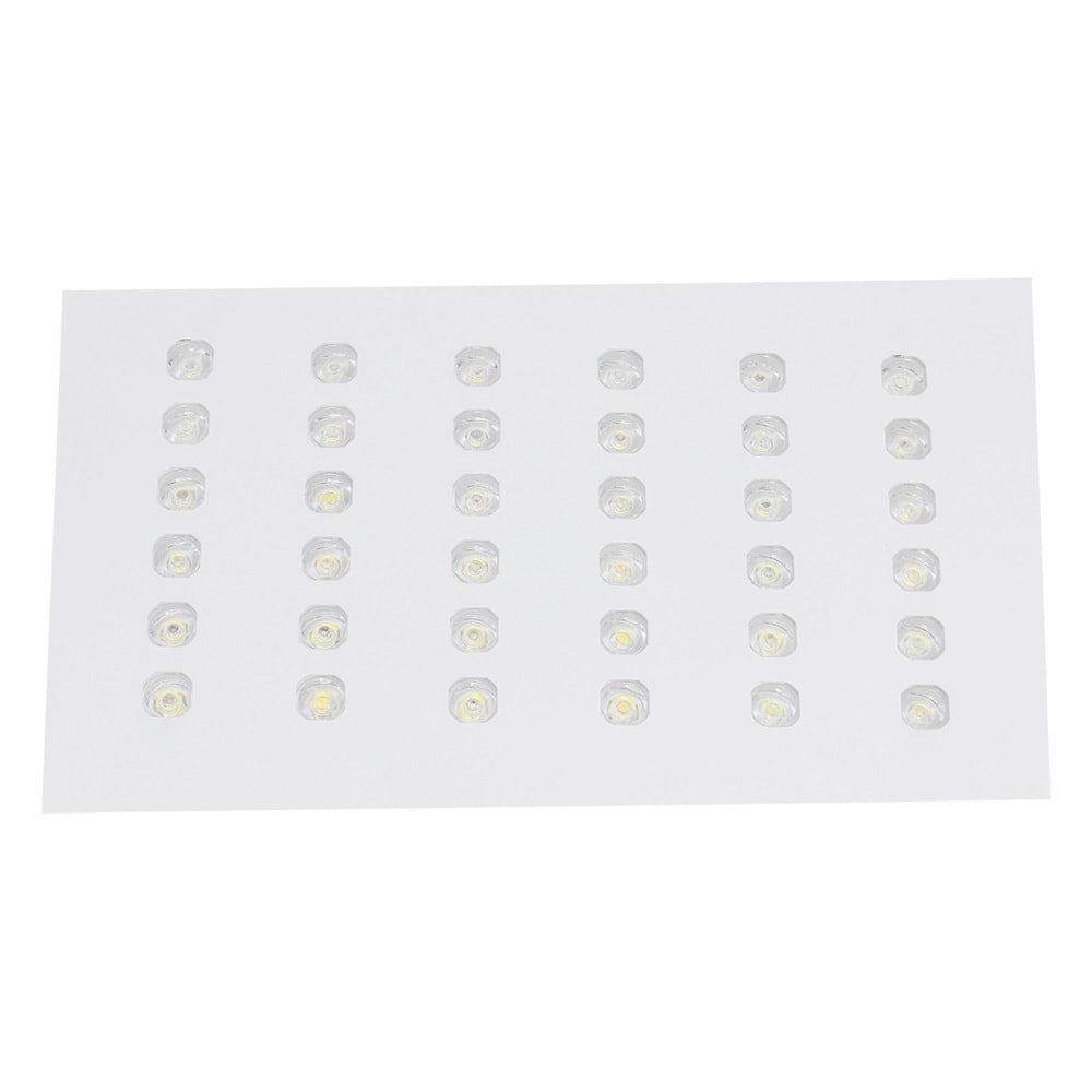 LIGHTBOX 36 D.D - 36 LED DİKDÖRTGEN Beyaz - Karışık(6500k+3000k) Kuyumcu Aydınlatma
