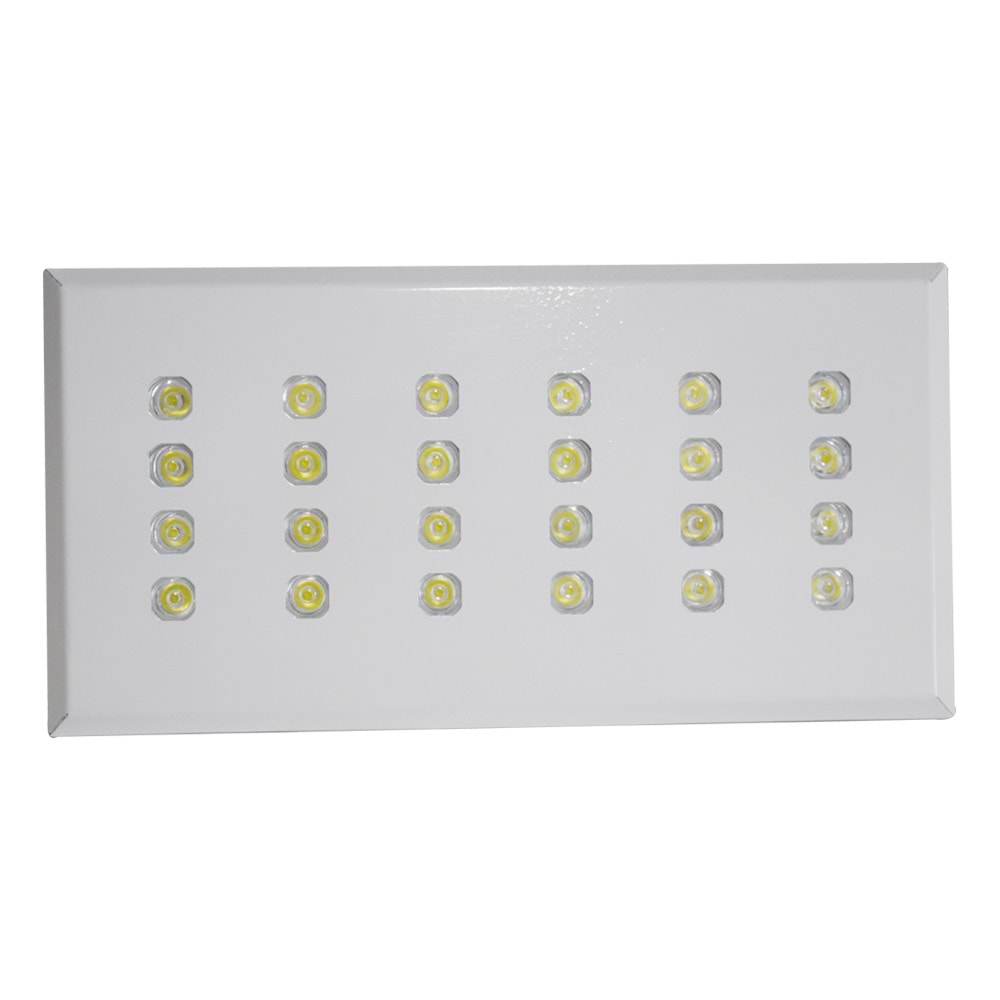 DELUXE 24 D.D.K. - 24 LED DİKDÖRTGEN 4LU SIRA Beyaz - Karışık(6500k+3000k) Kuyumcu Aydınlatma