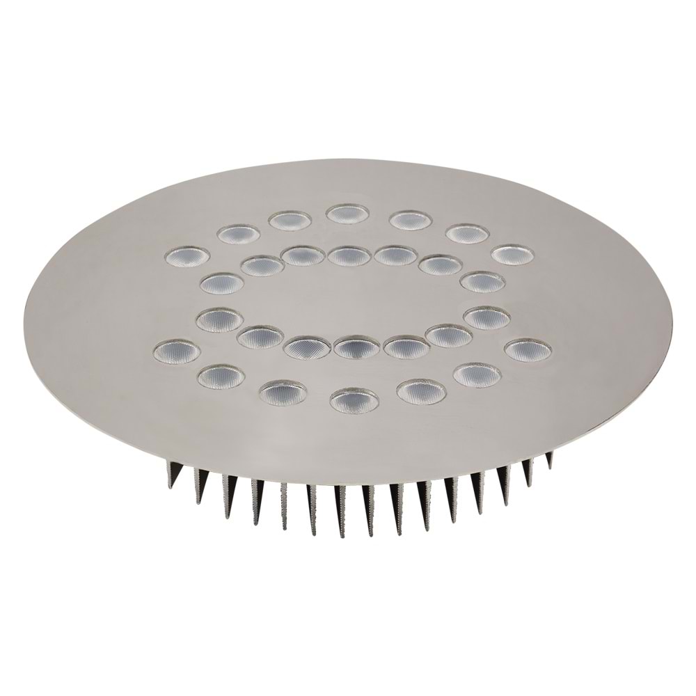 ELIPTIC 28 Y - 28 LED YUVARLAK Krom - Karışık(6500k+3000k) Kuyumcu Aydınlatma