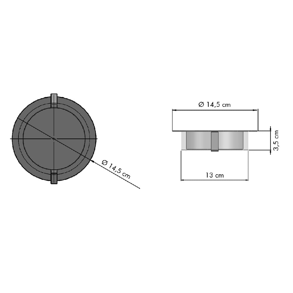 INNER 4 - 4 INCH Led Aydınlatma
