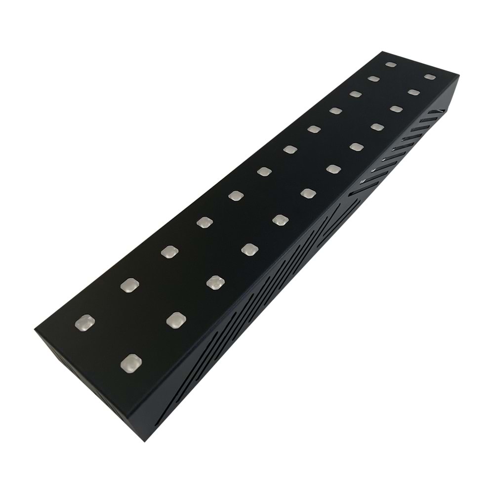 LONG 24 DD.S.U - 24 LED SIVA USTU Siyah - Gün Işığı (3000K) Kuyumcu Aydınlatma