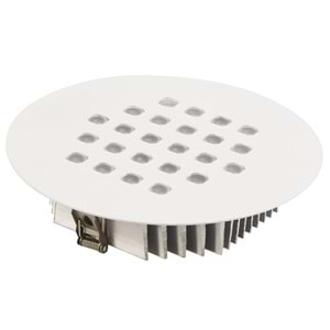 COMPACT 24 Y - 24 LED YUVARLAK Beyaz - Beyaz (6500K) Led Armatür