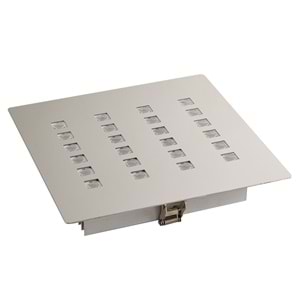 FPS 24 K - 24 LED KARE Krom - Gün Işığı (3000K) Led Aydınlatma
