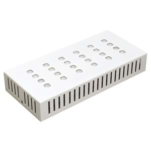 DELUXE 24 D.D.S.U - 24 LED SIVA USTU 4LU SIRA DİKDÖRTGEN Beyaz - Beyaz (6500K) Led Armatür