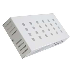 DELUXE 24 D.D.S.U - 24 LED SIVA USTU 4LU SIRA DİKDÖRTGEN Beyaz - Beyaz (6500K) Led Armatür