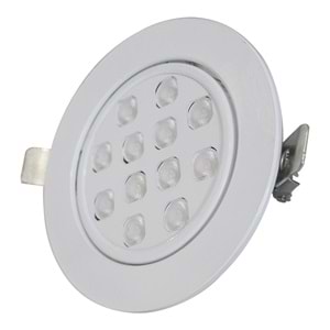 EDITE 12 Y.O.B - 12 LED YUVARLAK ÇERÇEVELİ Vitrin Aydınlatma