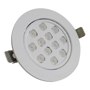 EDITE 12 Y.O.B - 12 LED YUVARLAK ÇERÇEVELİ Vitrin Aydınlatma