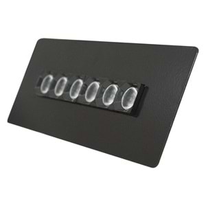 ONLYLIGHT 6 D.D - 6 LI TEKLI SIRA Siyah - Gün Işığı (3000K) Led Aydınlatma