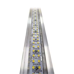 LINEAR 2 - SMD IKILI SIRA LINE Krom - KoyuGünIşığı(2700K) Kuyumcu Aydınlatma