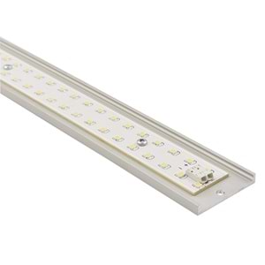 LINEAR 2 - SMD IKILI SIRA LINE Krom - KoyuGünIşığı(2700K) Kuyumcu Aydınlatma
