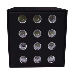RUBIC-S 12 K Siyah - KoyuGünIşığı(2700K) Led Aydınlatma