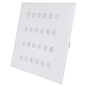 FPS 24 K.K - 24 LED KARE KIVRIMLI Beyaz - Karışık(6500k+3000k) Kuyumcu Aydınlatma