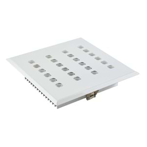 FPS 24 K.K - 24 LED KARE KIVRIMLI Beyaz - KoyuGünIşığı(2700K) Vitrin Aydınlatma