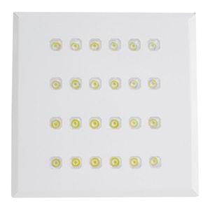 FPS 24 K.K - 24 LED KARE KIVRIMLI Beyaz - KoyuGünIşığı(2700K) Vitrin Aydınlatma