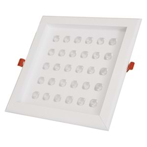 FPS 30 K.C - 30 LED KARE ÇERÇEVELİ Beyaz - Gün Işığı (3000K) Vitrin Aydınlatma