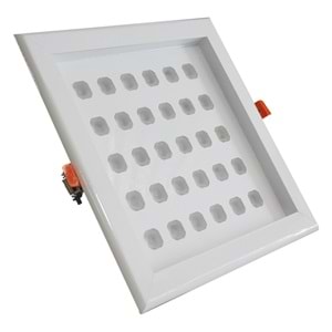 FPS 30 K.C - 30 LED KARE ÇERÇEVELİ Beyaz - Gün Işığı (3000K) Vitrin Aydınlatma