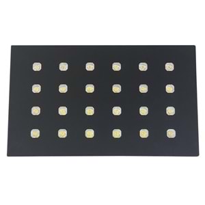 FRAME 24 D.D - 24 LED DİKDÖRTGEN Siyah - Gün Işığı (3000K) Led Aydınlatma