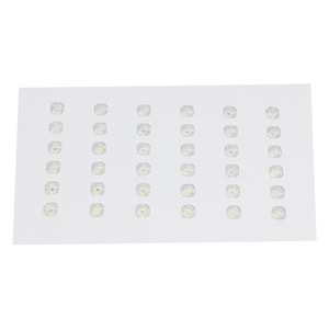 LIGHTBOX 36 D.D - 36 LED DİKDÖRTGEN Beyaz - Karışık(6500k+3000k) Kuyumcu Aydınlatma