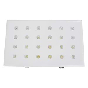 FRAME 24 D.D.K - 24 LED DİKDÖRTGEN KIVRIMLI Beyaz - Beyaz (6500K) Led Aydınlatma