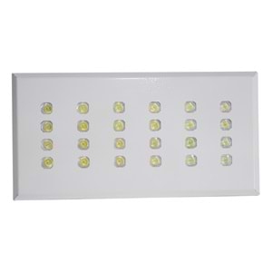 DELUXE 24 D.D.K. - 24 LED DİKDÖRTGEN 4LU SIRA Beyaz - Karışık(6500k+3000k) Kuyumcu Aydınlatma