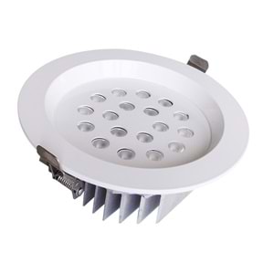 CALIBRE 18 Y.C - 18 LED YUVARLAK Beyaz - Beyaz (6500K) Led Aydınlatma