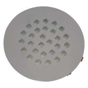 COMPACT 28 Y - 28 LED YUVARLAK Krom - KoyuGünIşığı(2700K) Kuyumcu Aydınlatma