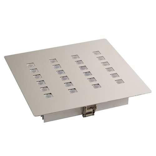 FPS 24 K - 24 LED KARE Krom - Gün Işığı (3000K) Led Aydınlatma