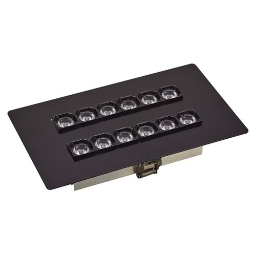 DUALLIGHT 12 D.D - 6 LI IKILI SIRA Siyah - Beyaz (6500K) Vitrin Aydınlatma