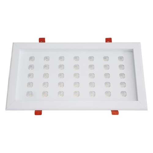 LIGHTBOX 35 D.C - 35 LED DİKDÖRTGEN ÇERÇEVELİ Beyaz - KoyuGünIşığı(2700K) Kuyumcu Aydınlatma