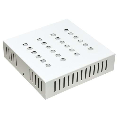 FPS 24 KK.S.U - 24 LED SIVA USTU KARE Beyaz - Karışık(6500k+3000k) Vitrin Aydınlatma