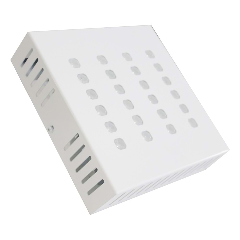 FPS 24 KK.S.U - 24 LED SIVA USTU KARE Beyaz - Karışık(6500k+3000k) Vitrin Aydınlatma